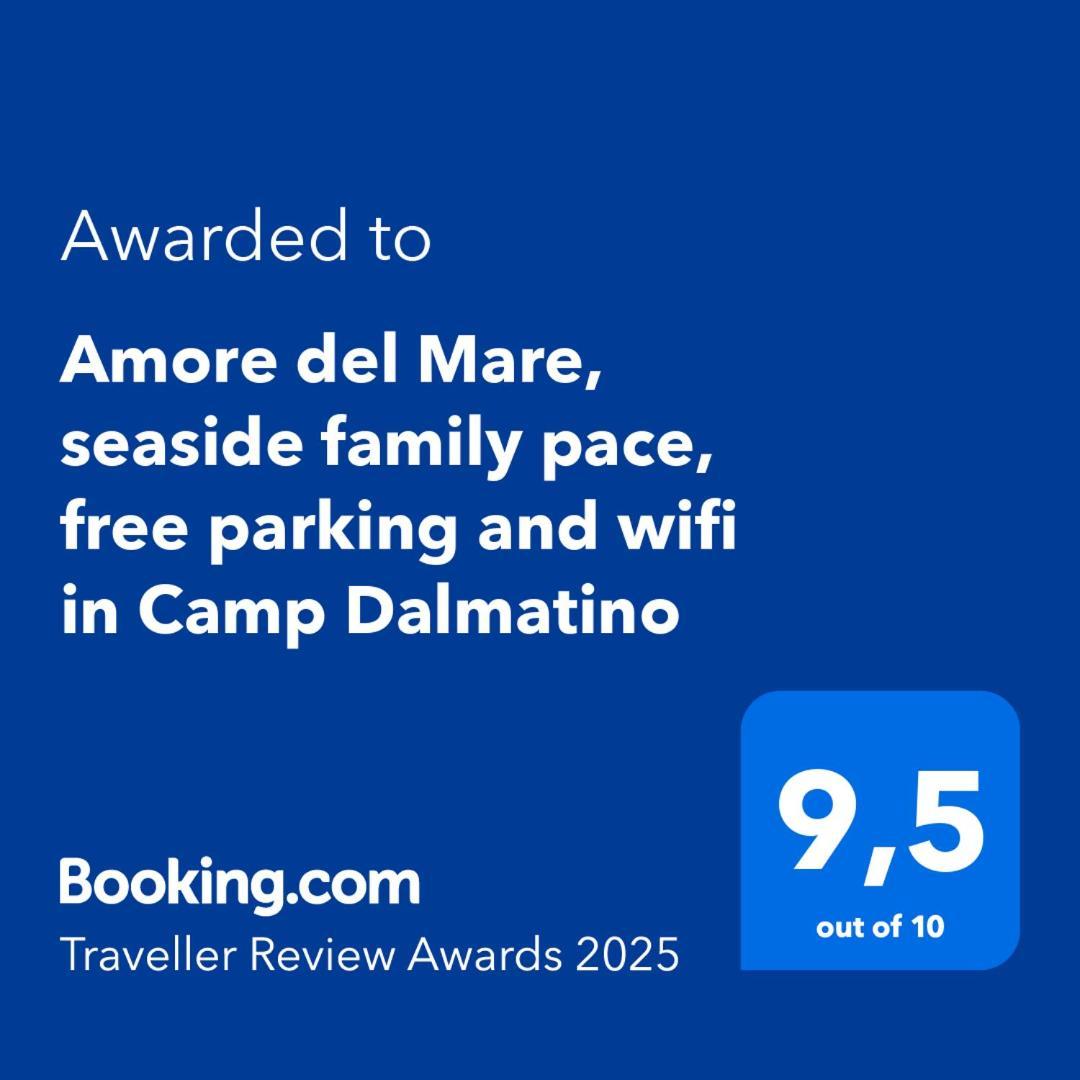 Amore Del Mare, Seaside Family Pace, Free Parking And Wifi In Camp Dalmatino Drage Zewnętrze zdjęcie